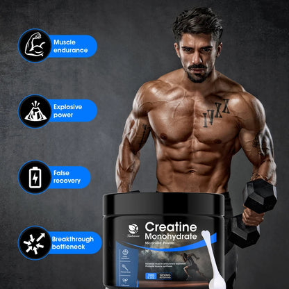 Creatine Supplements Monohydrate for Muscle Growth Endurance and Energy Support Boost Athletic Performance